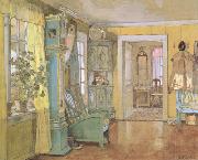 Antechamber in the Artist's Home (nn02) Gerhard Munthe